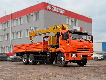 Бортовой КАМАЗ 65115 с КМУ XCMG SQS 200-6 (без сп/места)_0